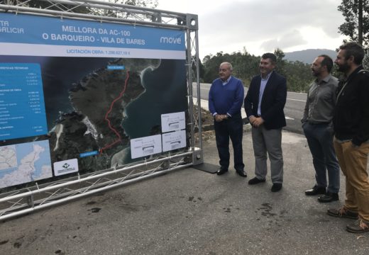 A Xunta remata as obras de mellora da estrada que vai desde O Barqueiro ata o Porto de Bares para recibir á Volta Ciclista a España